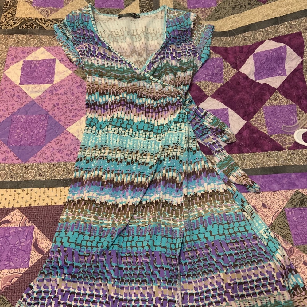 Neesha wrap dress